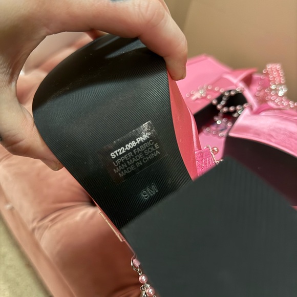 NIB Dolls Kill Sugar Thrillz Sweet Holy Revelation Platform Heels Size 9 - Picture 8 of 16